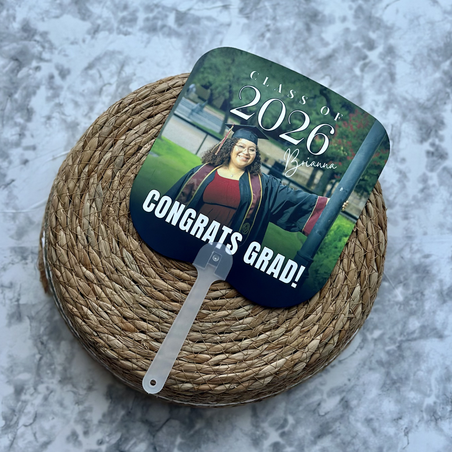 Custom Fans for Graduations, Sports, Parties & Gifts